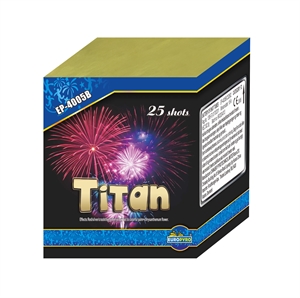 Titan 25 Skuds Fyrværkeri Batteri 25 mm 